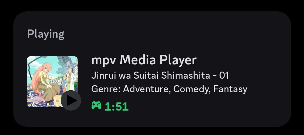 mpv-discordRPCX